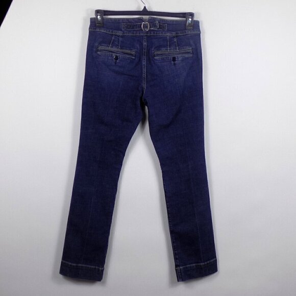 Pilcro and The Letterpress Sailor Slim Jeans Size 30 Blue - Picture 2 of 7
